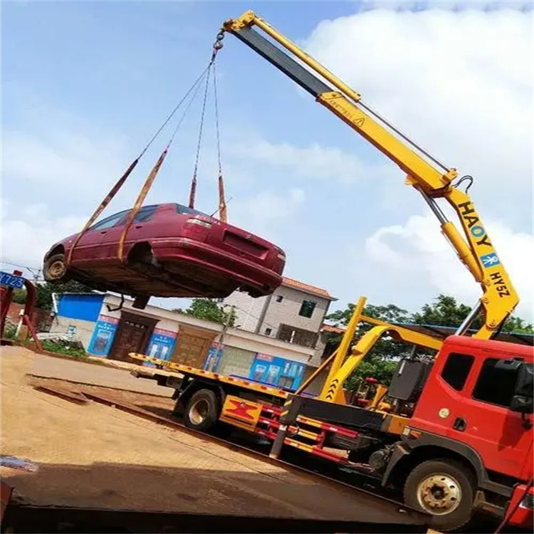 衡水吊车救援小汽车怎么吊