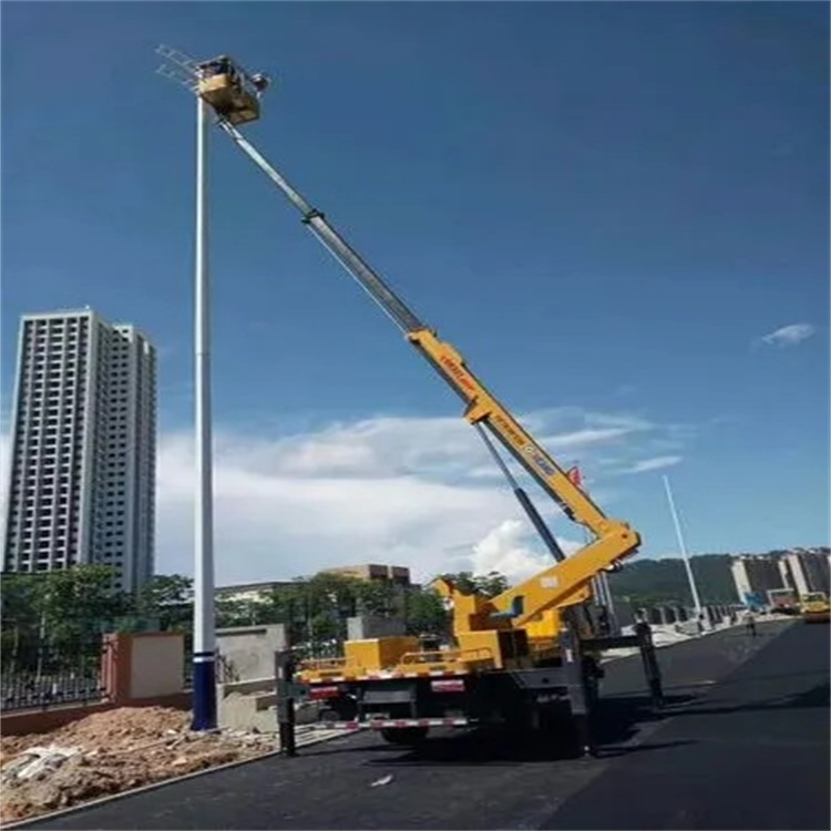 衡水维修路灯的曲臂升降车出租